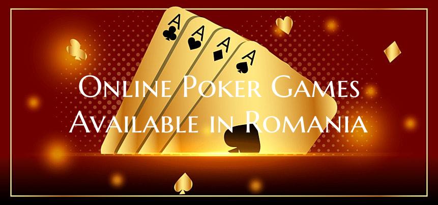Online Poker Games Available...
